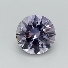 Load and play video in Gallery viewer, 0.79ct Purple Round Brilliant Montana Sapphire
