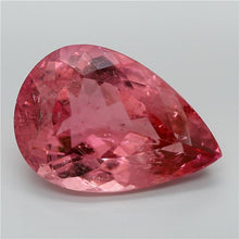 Load and play video in Gallery viewer, 12.81ct Pink Pear Shape  Brazil Tourmaline, IGI Certified
