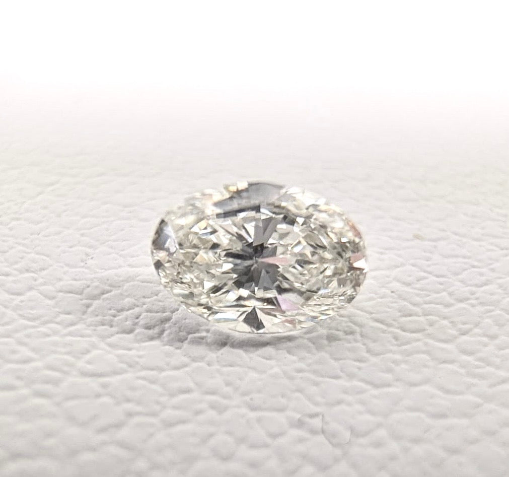 0.27ctw I-J VS Oval Cut Mined Diamond