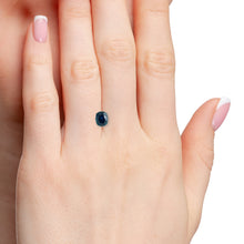 Load image into Gallery viewer, 1.50ct Blue Modified Cushion Brilliant Montana Sapphire
