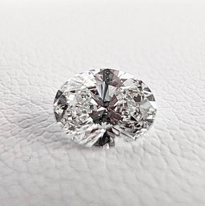 0.48ctw G-H I1 Oval Cut Mined Diamond