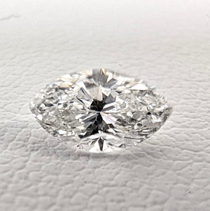 0.35ctw G-H VS2 Marquise Shape Mined Diamond