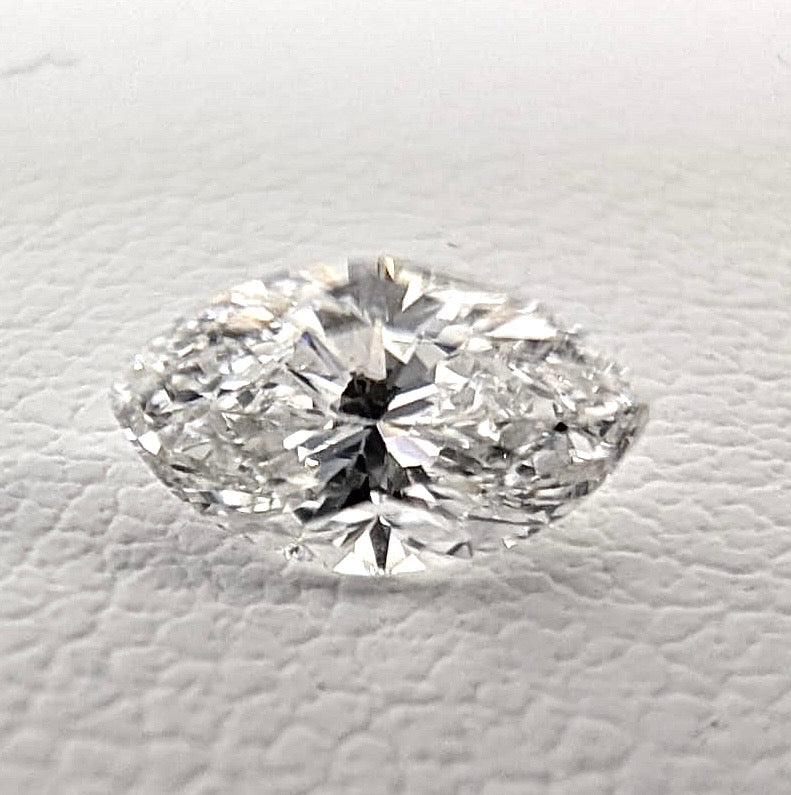 0.35ctw G-H VS2 Marquise Shape Mined Diamond