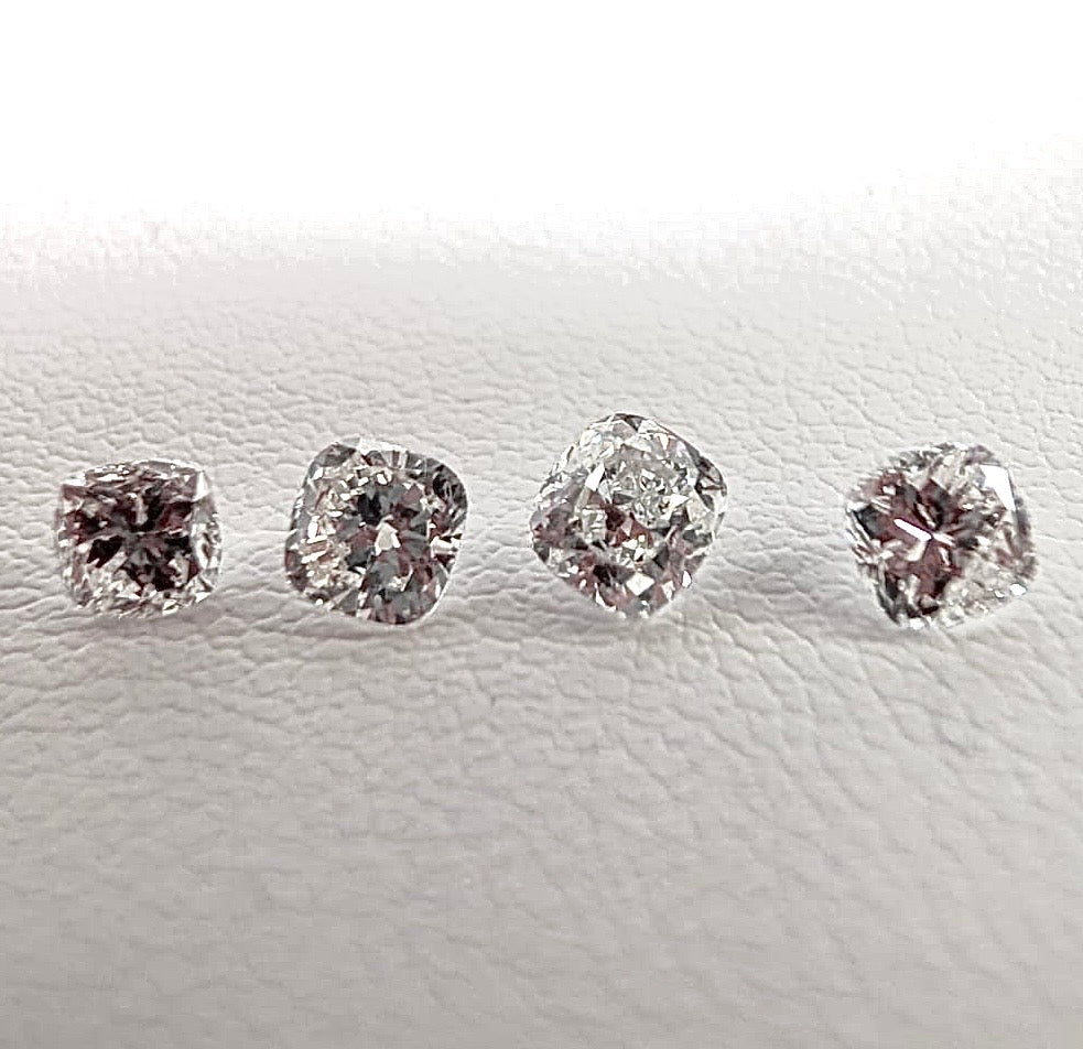 0.83ctw G-H SI Cushion Mined Dia. Parcel