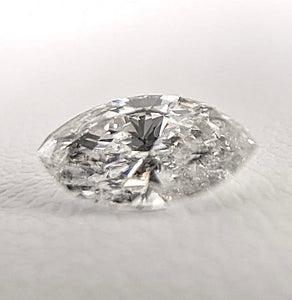 0.4ctw H-I SI2 Marquise Shape Mined Diamond