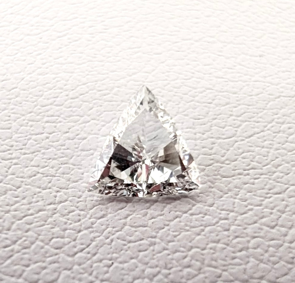 0.25ctw H-I I1 Trillion Cut Mined Diamond