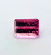 Load image into Gallery viewer, 4ct Pink Emerald Cut  Brazil Tourmaline
