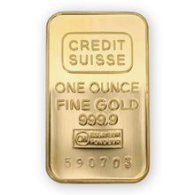 Load image into Gallery viewer, Credit Suisse Fine Gold Bar
