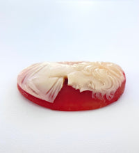 Load image into Gallery viewer, Recycled Shell Oval Cameo - 40x30mm II
