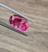 Load and play video in Gallery viewer, 3.78ct Pink Oval Cut  Brazil Tourmaline
