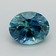 Load and play video in Gallery viewer, 0.87ct Blue Oval Brilliant Montana Sapphire
