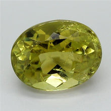 Load and play video in Gallery viewer, 2.76ct Greenish Yellow Oval Cut Yellow Brazil Tourmaline
