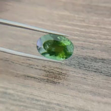 Load and play video in Gallery viewer, 8.76ct Green Oval Cut  Brazil Tourmaline

