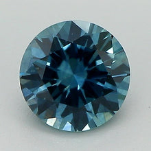 Load and play video in Gallery viewer, 1.32ct Blue Round Brilliant Montana Sapphire
