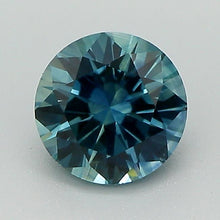 Load and play video in Gallery viewer, 1.11ct Blue Round Brilliant Montana Sapphire
