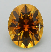 Load and play video in Gallery viewer, 1.74ct Orange Oval Brilliant Montana Sapphire
