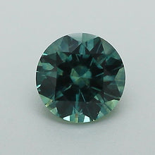 Load and play video in Gallery viewer, 0.77ct Blue Round Brilliant Montana Sapphire
