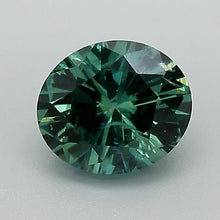 Load and play video in Gallery viewer, 1.07ct Greenish Blue Oval Brilliant Montana Sapphire
