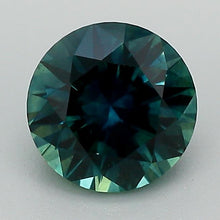 Load and play video in Gallery viewer, 1.36ct Blue Round Brilliant Montana Sapphire
