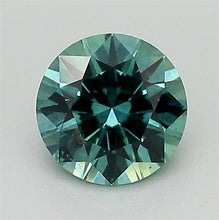 Load and play video in Gallery viewer, 1.05ct Blue Round Brilliant Montana Sapphire
