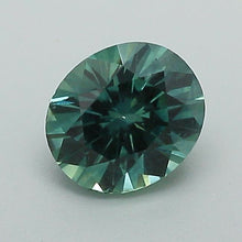 Load and play video in Gallery viewer, 1.06ct Greenish Blue Oval Brilliant Montana Sapphire
