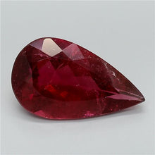 Load and play video in Gallery viewer, 3.55ct Purplish Pink Pear Shape Pink Brazil Tourmaline
