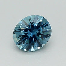 Load and play video in Gallery viewer, 0.76ct Blue Oval Brilliant Montana Sapphire
