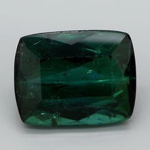 Load and play video in Gallery viewer, 8.4ct Green Cushion Cut  Brazil Tourmaline, IGI Certified
