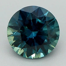 Load and play video in Gallery viewer, 1.39ct Blue Round Brilliant Montana Sapphire

