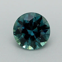Load and play video in Gallery viewer, 0.78ct Blue Round Brilliant Montana Sapphire
