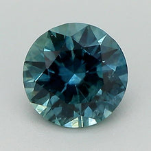 Load and play video in Gallery viewer, 1.07ct Blue Round Brilliant Montana Sapphire
