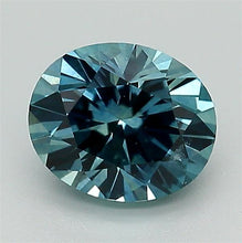 Load and play video in Gallery viewer, 1.42ct Blue Oval Brilliant Montana Sapphire
