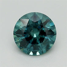 Load and play video in Gallery viewer, 0.89ct Blue Round Brilliant Montana Sapphire

