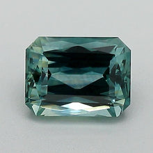 Load and play video in Gallery viewer, 1.11ct Blue Cut Cornered Rectangular Modified Brilliant Montana Sapphire
