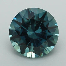 Load and play video in Gallery viewer, 1.66ct Blue Round Brilliant Montana Sapphire
