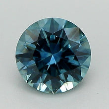 Load and play video in Gallery viewer, 1.09ct Blue Round Brilliant Montana Sapphire
