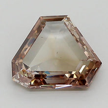 Load and play video in Gallery viewer, 1.11ct Fancy Champagne C5-C6 I1 Calf&#39;s Head Cut Diamond
