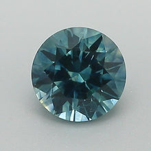 Load and play video in Gallery viewer, 0.99ct Blue Round Brilliant Montana Sapphire
