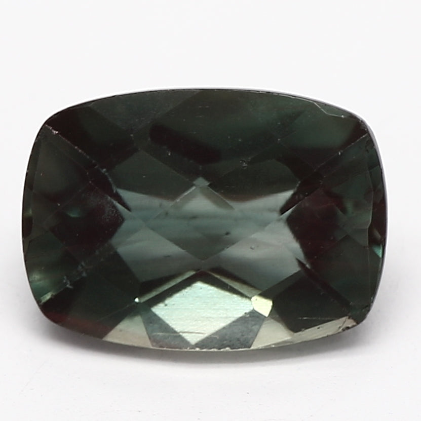 0.75ct Cushion Green and Orange Recycled Treated Andesine