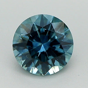 1.09ct Blue Round Brilliant Montana Sapphire