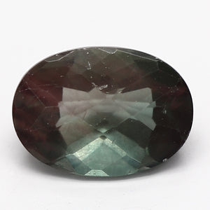 0.75ct Oval Green and Orange Recycled Treated Andesine