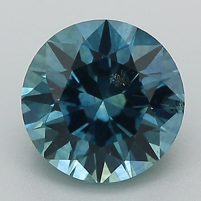 1.87ct Blue Round Brilliant Montana Sapphire