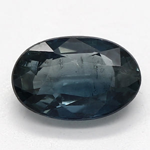 0.3ct Oval Blue Recycled Natural Sapphire