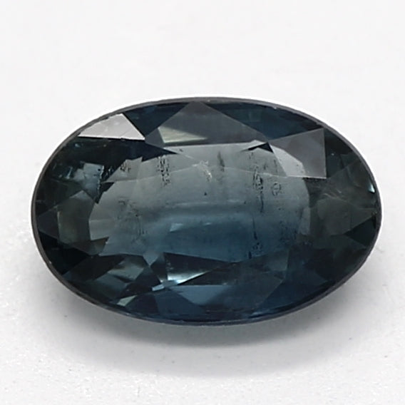 0.3ct Oval Blue Recycled Natural Sapphire