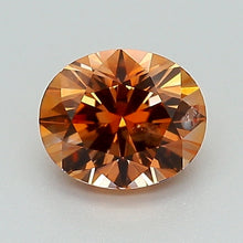 Load image into Gallery viewer, 0.96ct Orange Oval Brilliant Montana Sapphire
