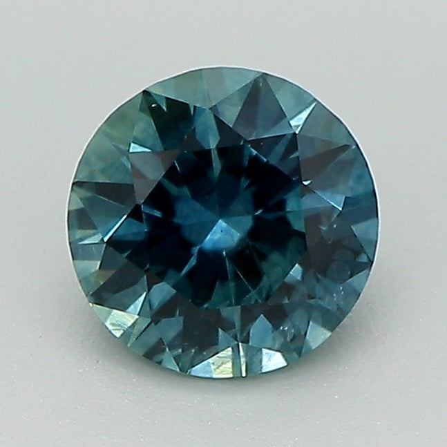 1.07ct Blue Round Brilliant Montana Sapphire