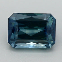 Load image into Gallery viewer, 1.56ct Blue Cut Cornered Rectangular Modified Brilliant Montana Sapphire
