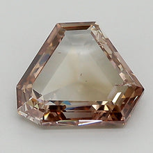 Load image into Gallery viewer, 1.11ct Fancy Champagne C5-C6 I1 Calf&#39;s Head Cut Diamond
