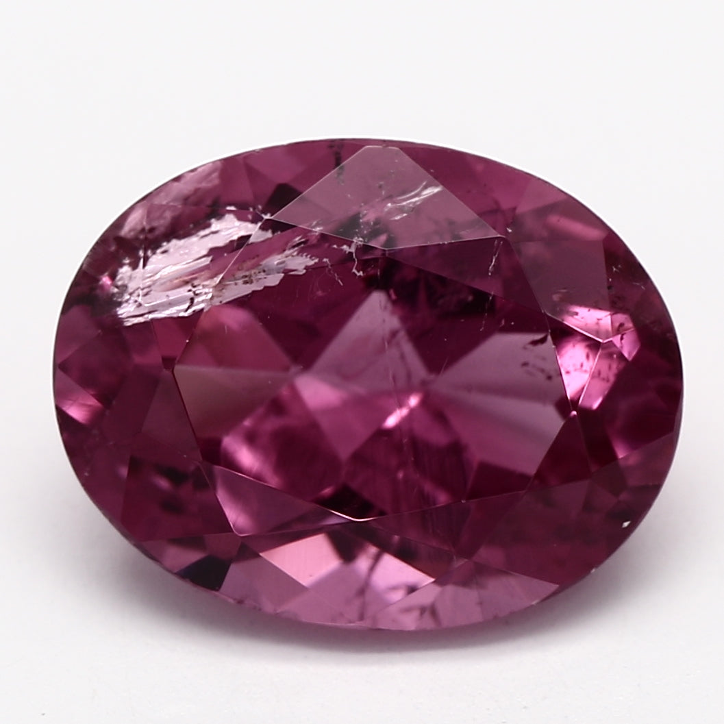 1.71ct Oval Pink Recycled Natural Pink Tourmaline