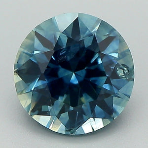1.93ct Blue Round Brilliant Montana Sapphire